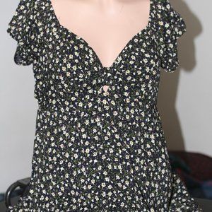 Floral Baby Doll Dress